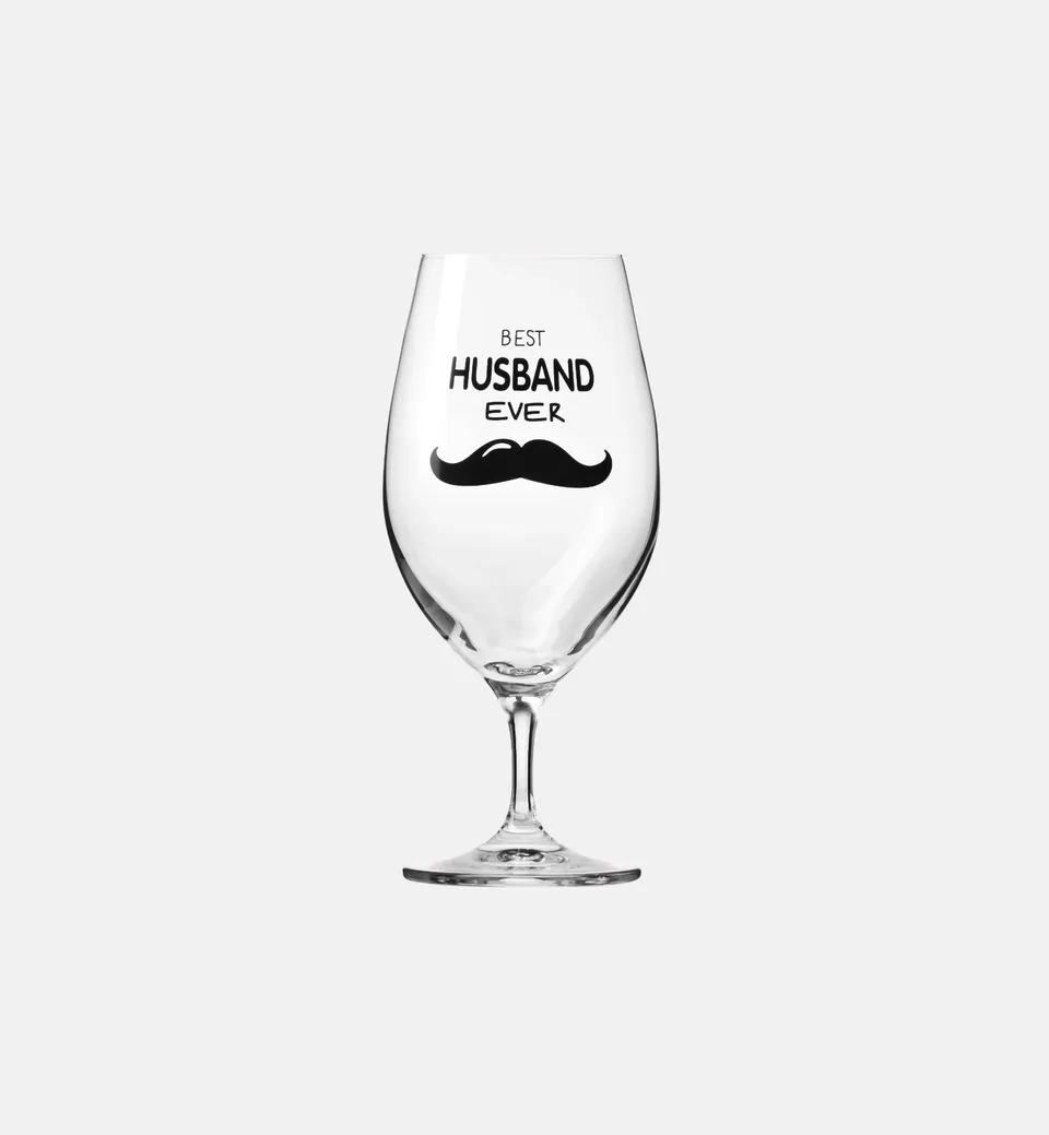 krosno-best-husband-ever-verre-bi-re-cadeau-400-ml image 1