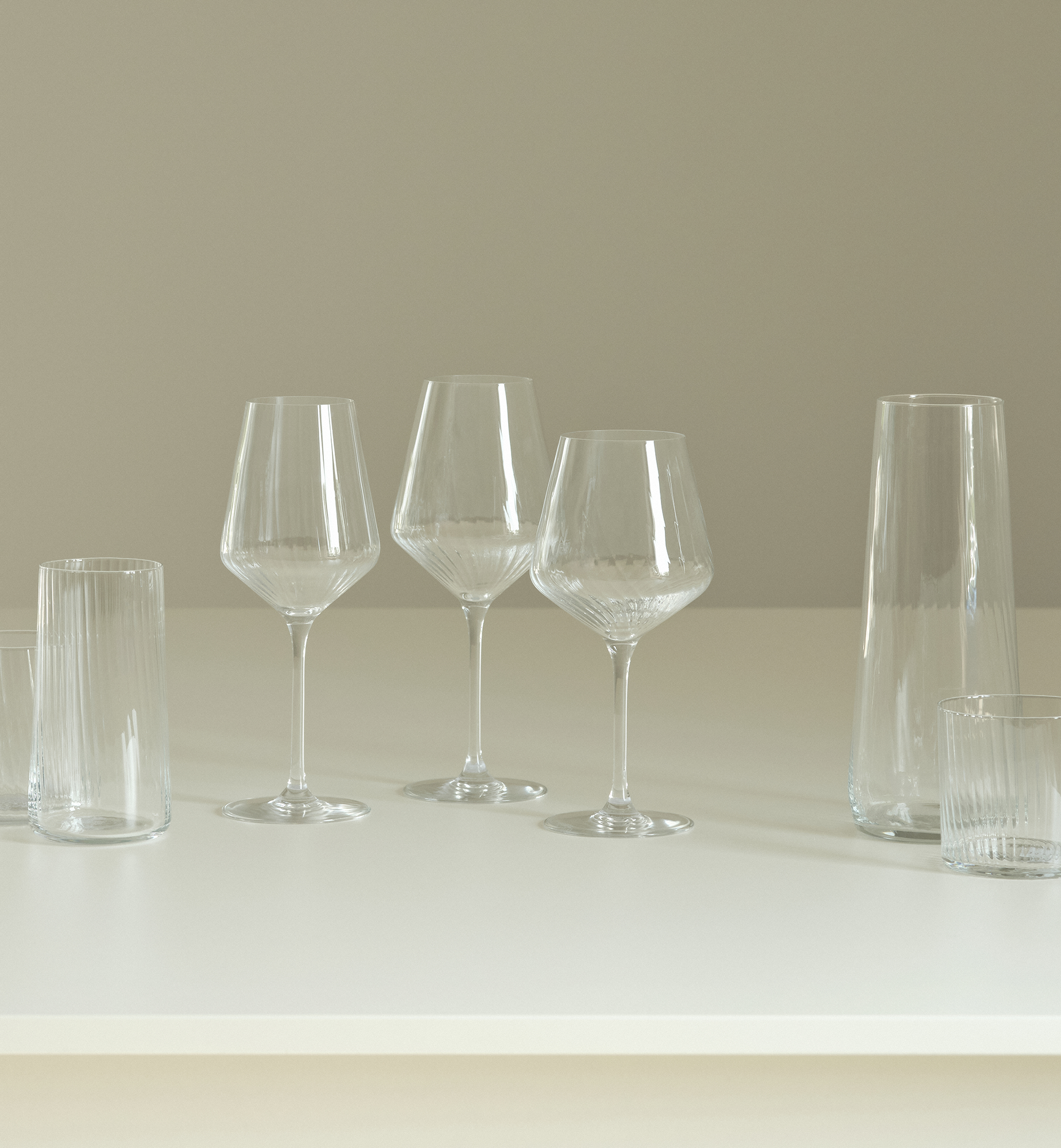 krosno-lumi-verre-eau-550-ml-haut-stri image 3