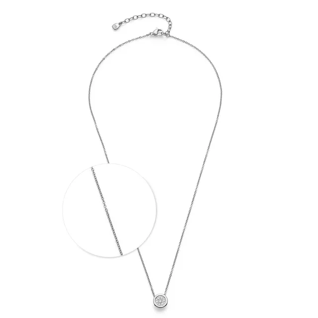 leonardo-catherine-45-cm-collier-argent-zirconia image 1