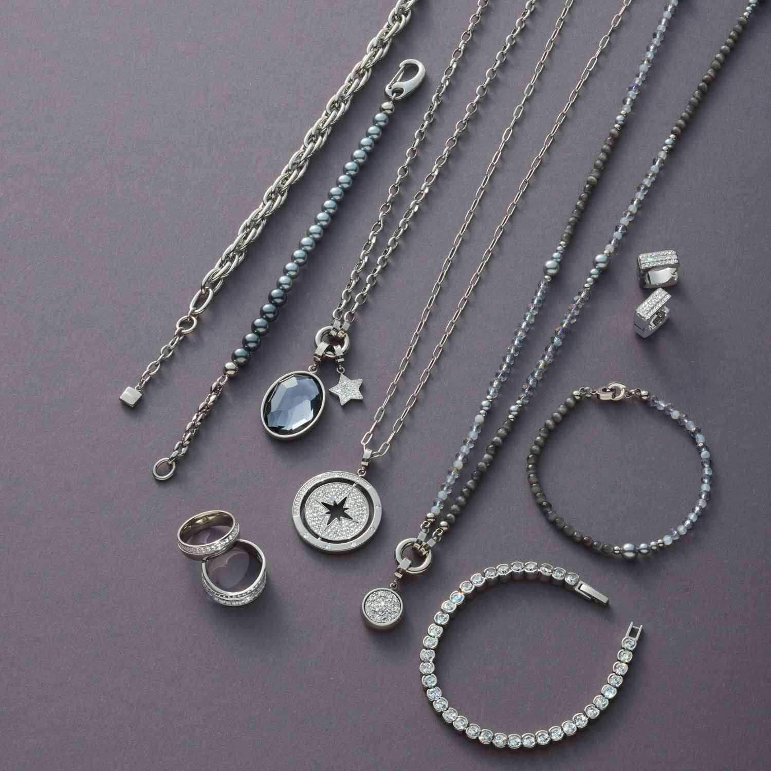 leonardo-manon-clip-mix-collier-80-cm-bleu-gris-perles image 8