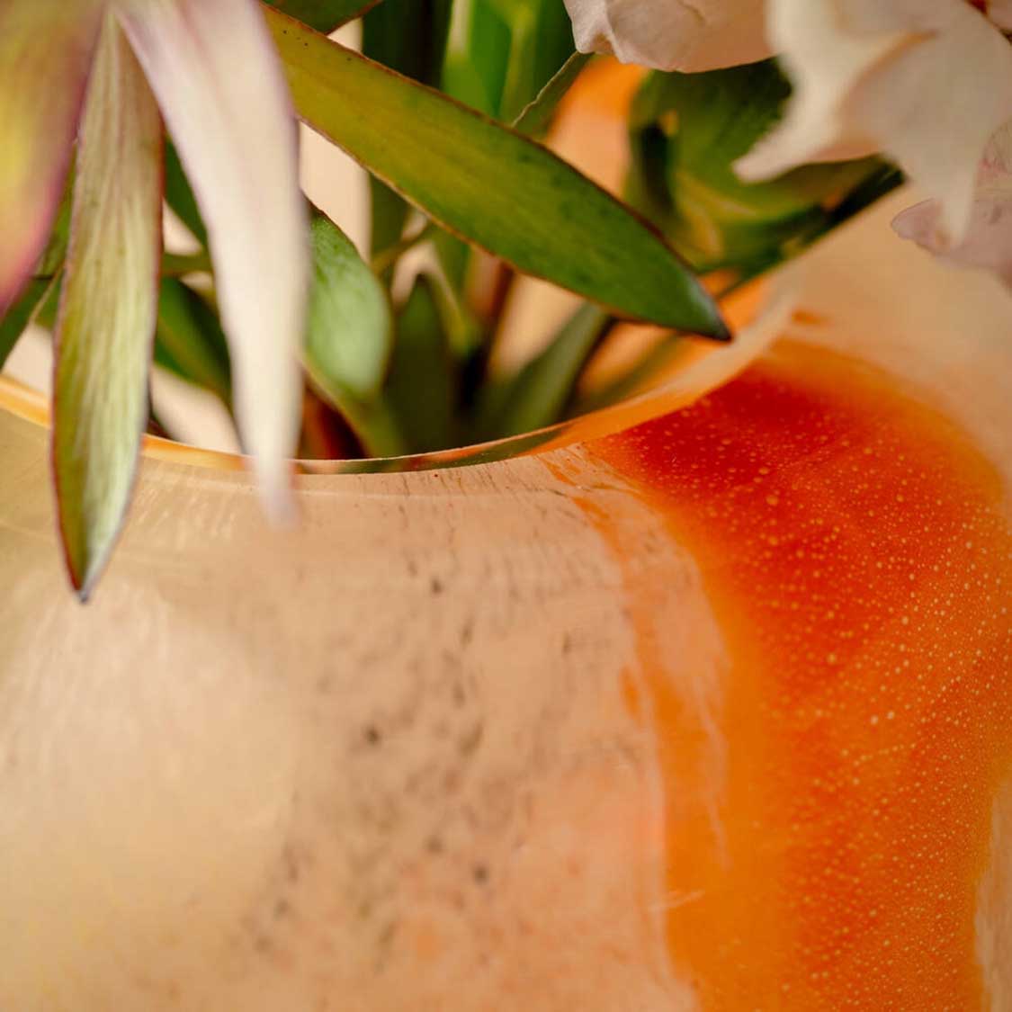 leonardo-cipria-due-vase-boule-11-cm-orange-cr-me image 4