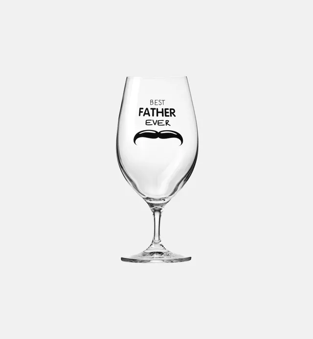 krosno-best-father-ever-verre-bi-re-400-ml-cadeau-papa image 1