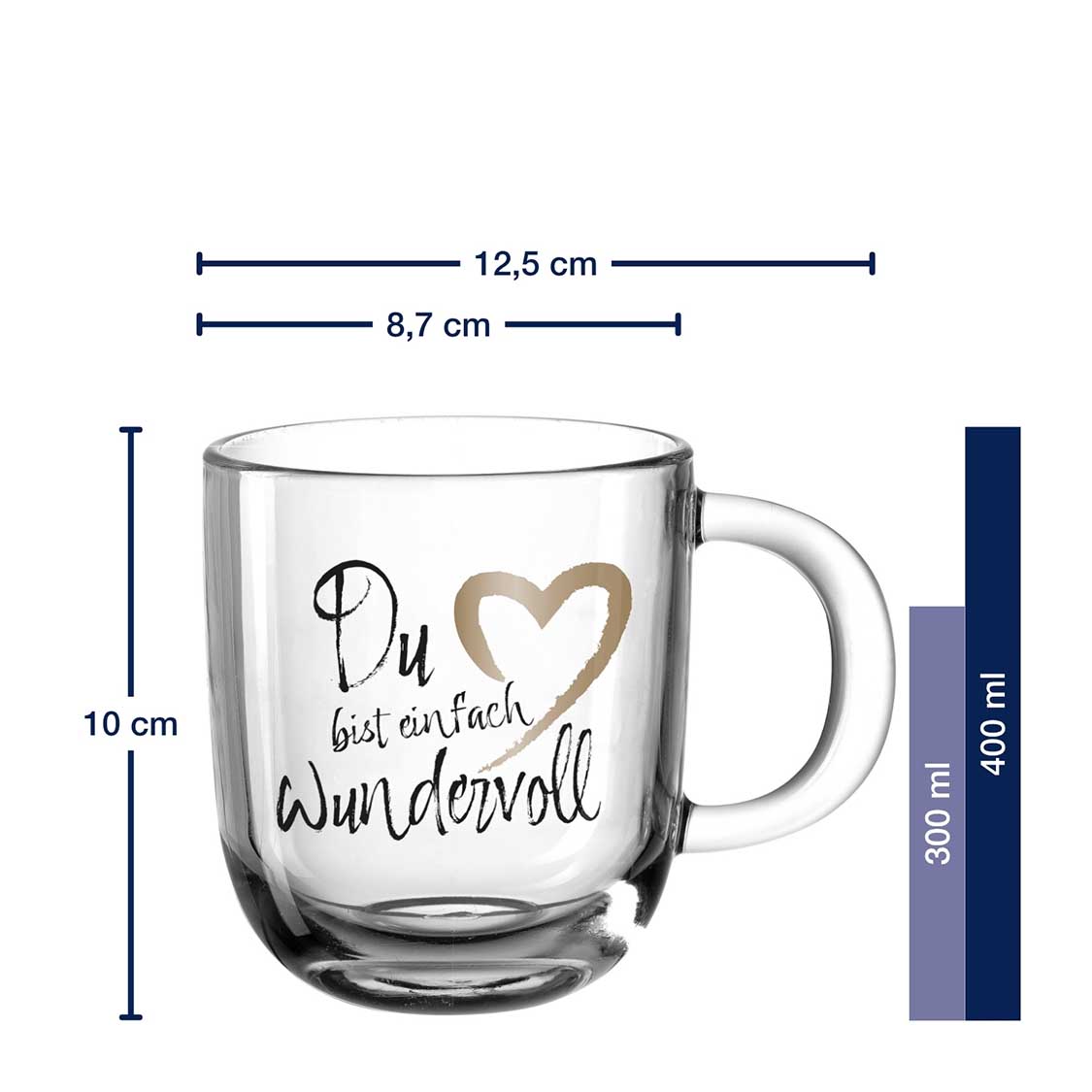 leonardo-emozione-tasse-en-verre-400-ml-inscription-coeur image 3
