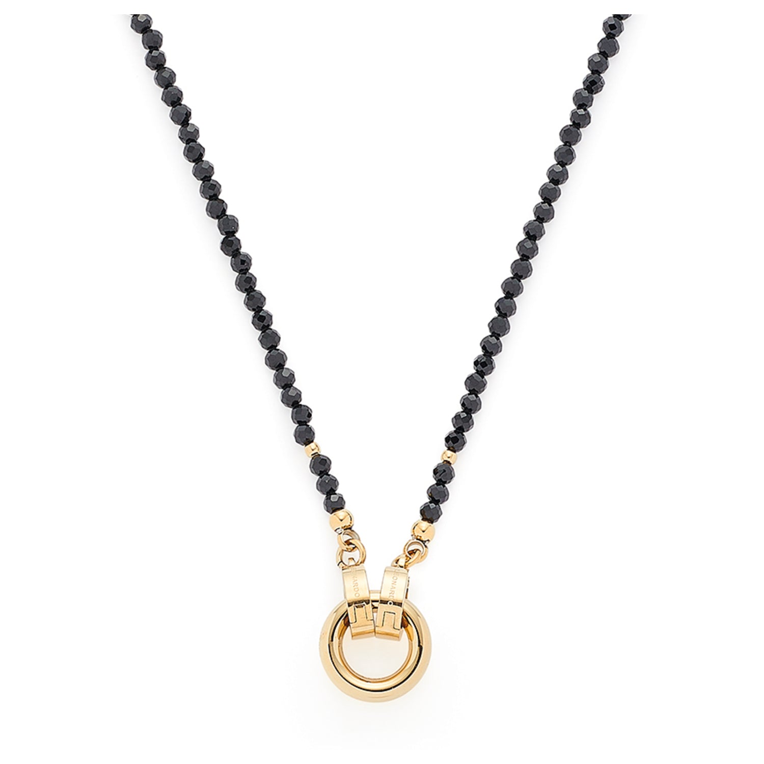 leonardo-clip-mix-pippa-70-cm-collier-noir-perles-de-cristal image 3