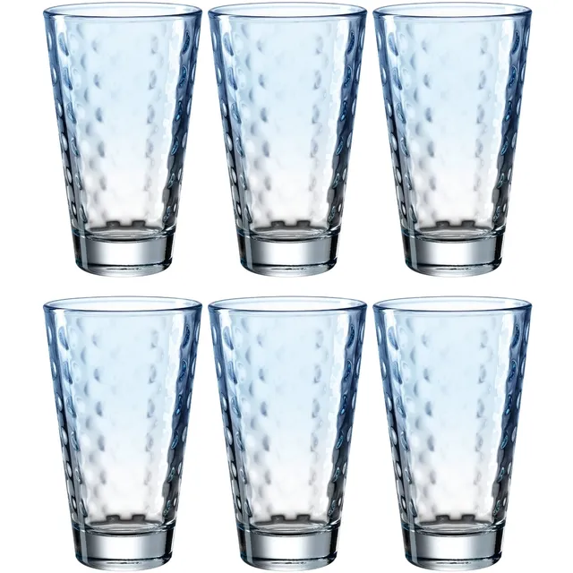 leonardo-optic-verre-bleu-clair-300-ml-lot-de-6 image 1