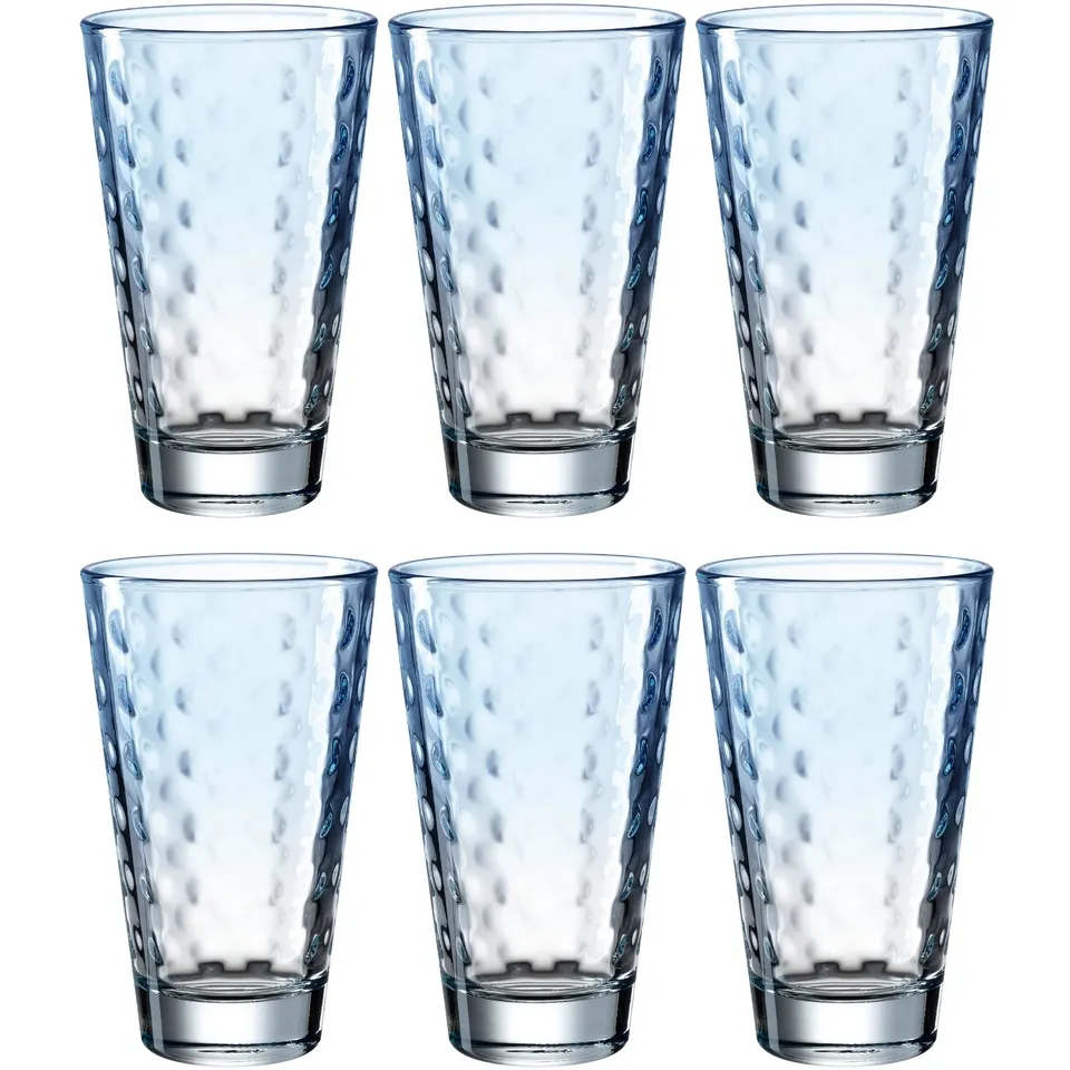 leonardo-optic-verre-bleu-clair-300-ml-lot-de-6 image 1