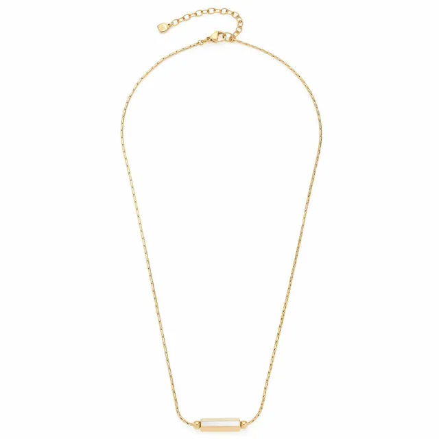 leonardo-pilea-collier-or-45-cm-perle-nacre-gravable image 1