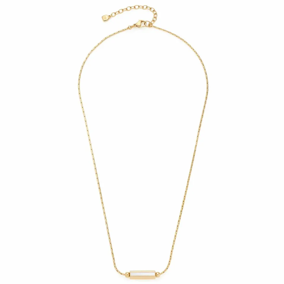 leonardo-pilea-collier-or-45-cm-perle-nacre-gravable image 1
