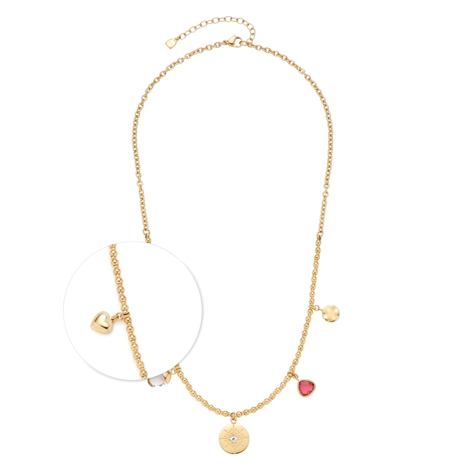 leonardo-giselle-45-cm-collier-dor-5-charms image 1