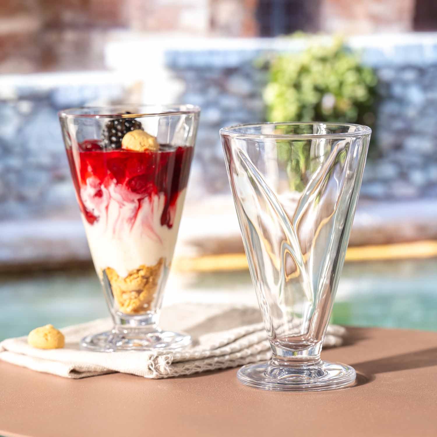 leonardo-cono-coupe-glace-verre-360-ml-lot-de-4-transparent image 4