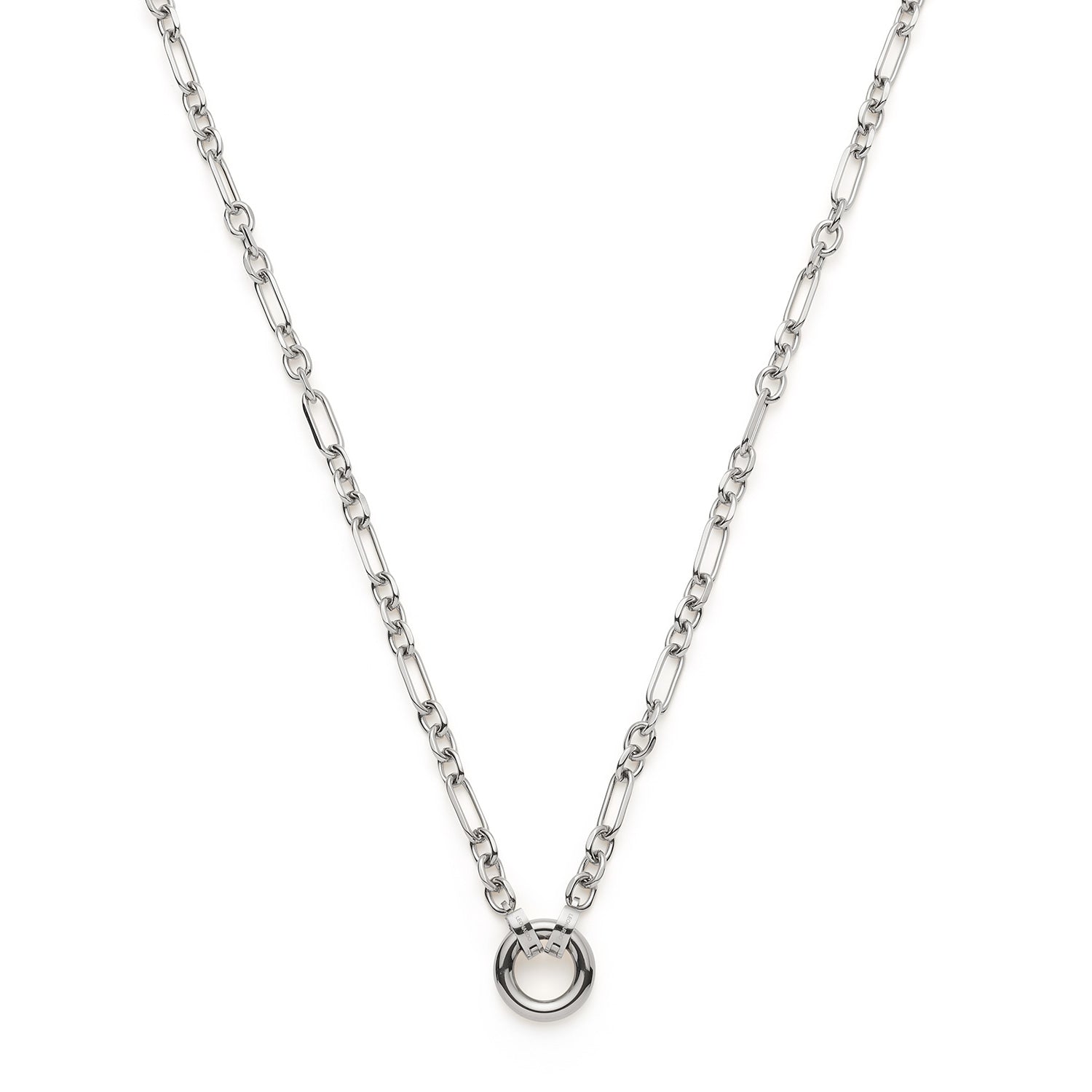 leonardo-clip-mix-ninon-70-cm-collier-argent-maillons-ovales image 3