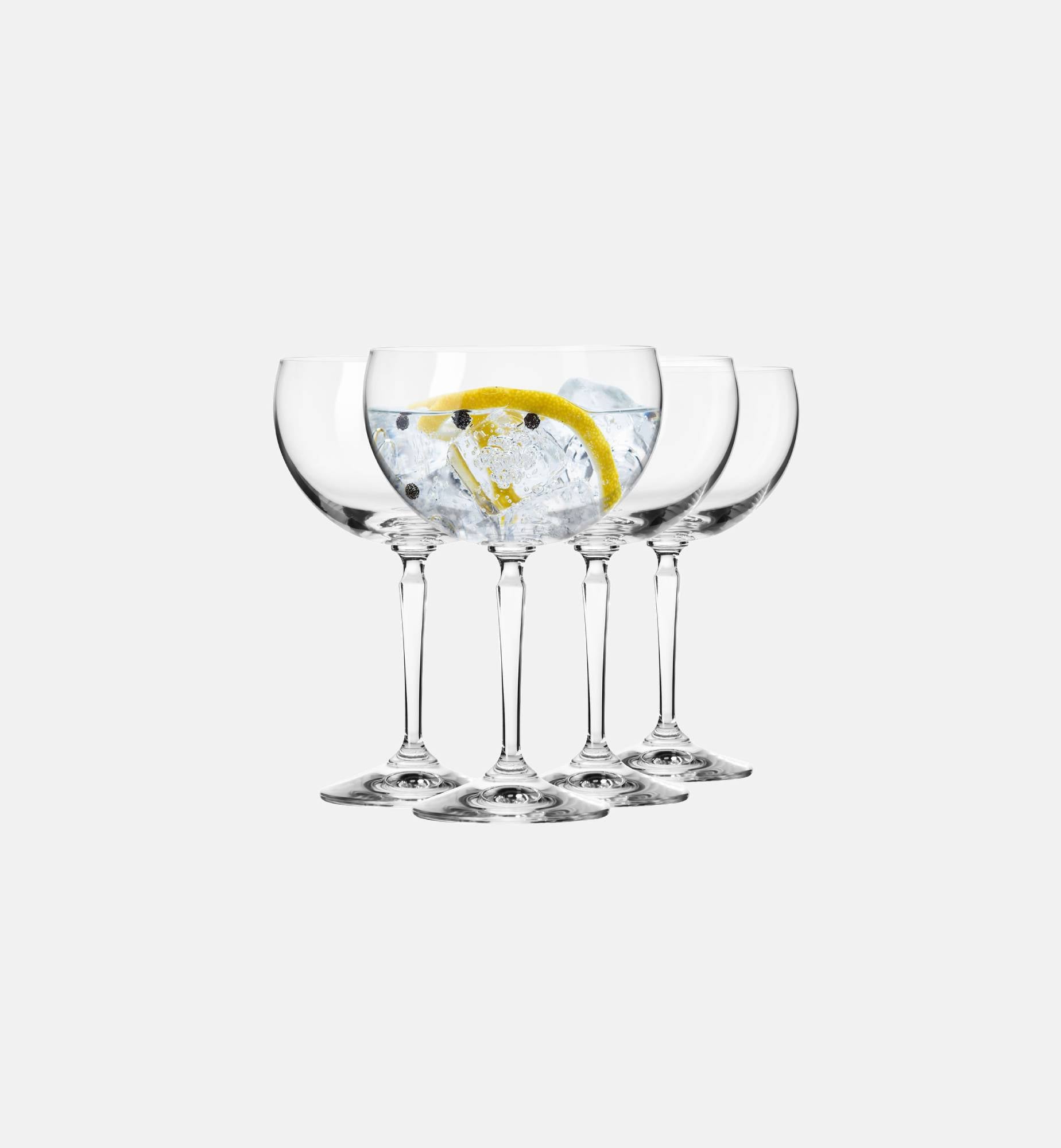 krosno-goblet-470-ml-verre-pied-cocktail-lot-4-glamour image 2