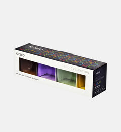 krosno-ribbed-verres-350-ml-lot-de-4-color-s-stri-s image 5