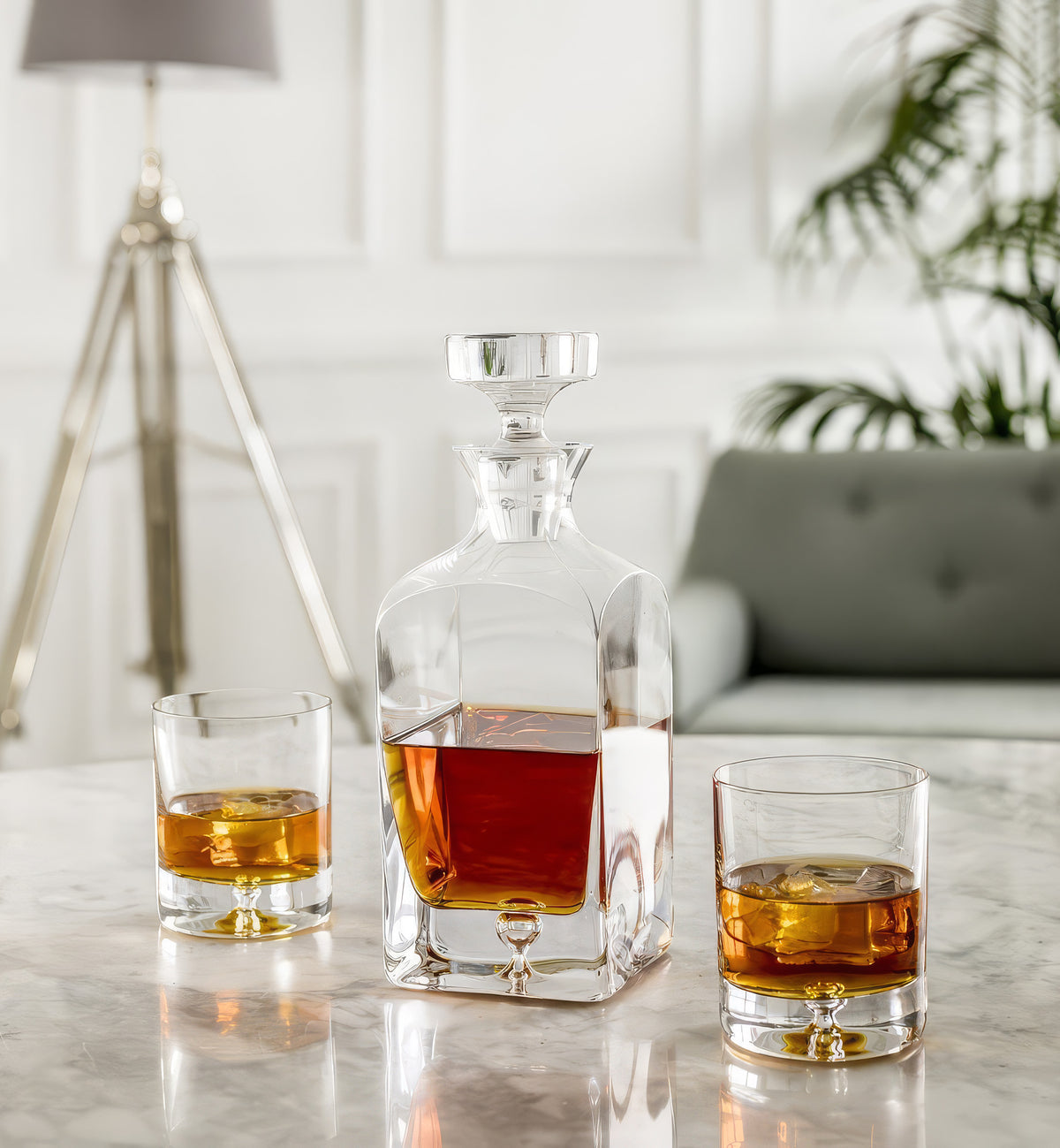 krosno-carafe-whisky-cristal-bouchon-750-ml image 2
