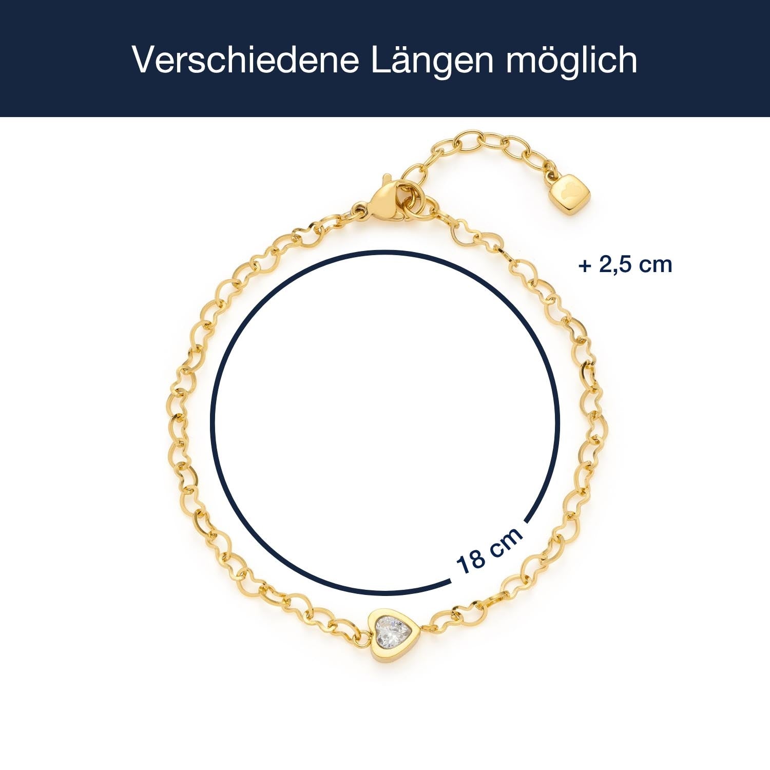 leonardo-ciao-july-bracelet-c-ur-dor-acier image 4