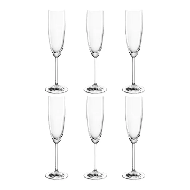 leonardo-daily-fl-te-champagne-200-ml-lot-de-6 image 1