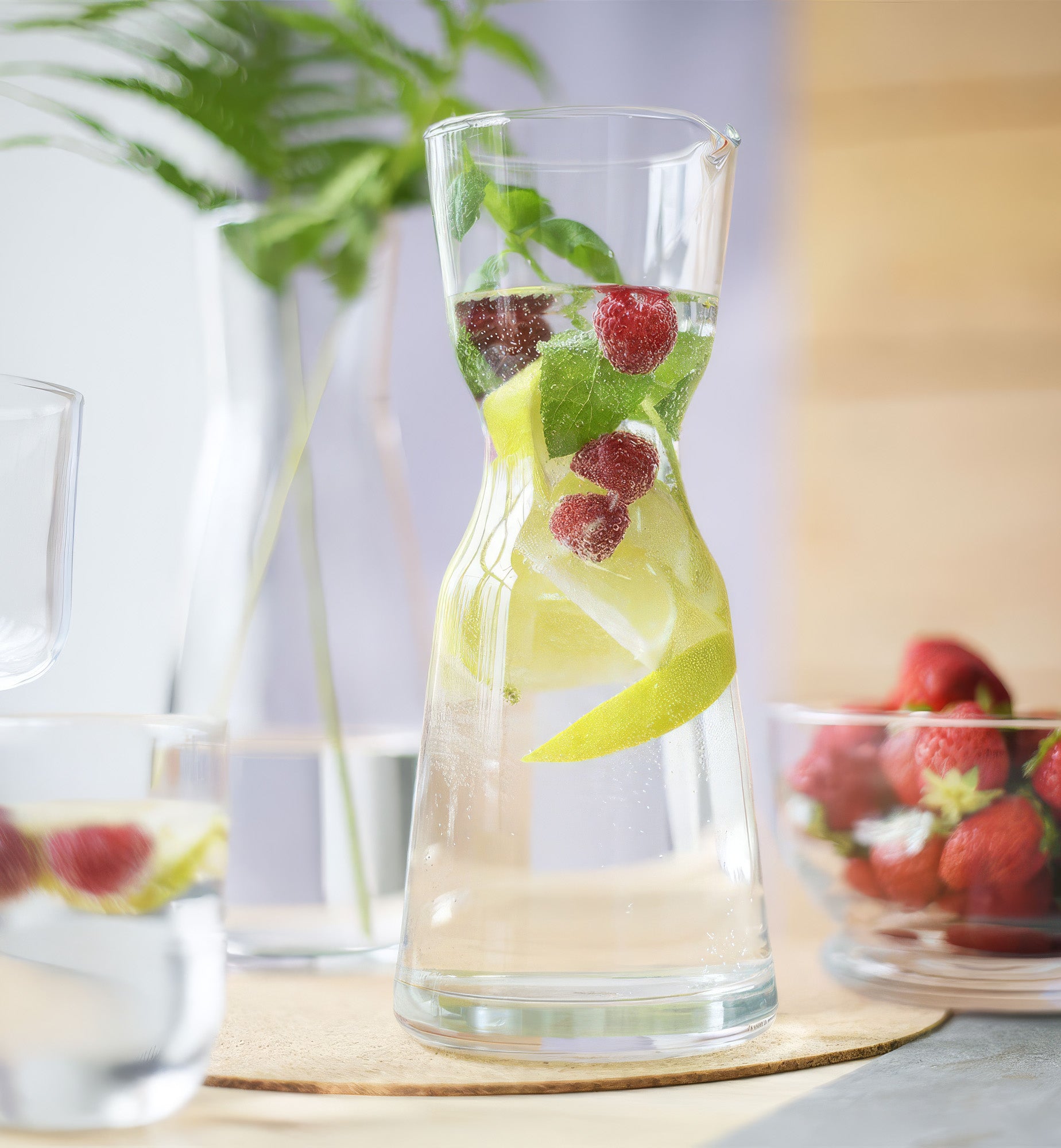 krosno-carafe-eau-750-ml-verre image 2