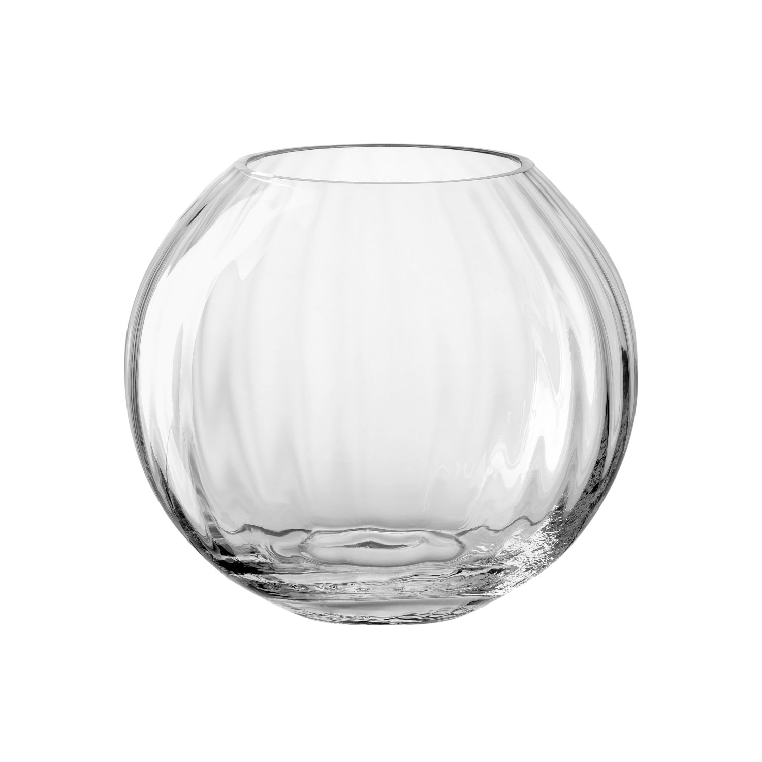 leonardo-poesia-vase-boule-en-verre-transparent-18-cm image 1
