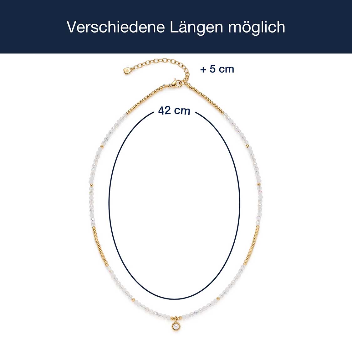 leonardo-althina-collier-or-perle-blanche-42-cm image 4