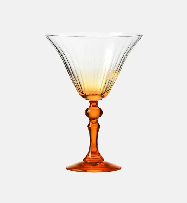 krosno-bubble-verre-martini-170-ml-tige-orange image 1