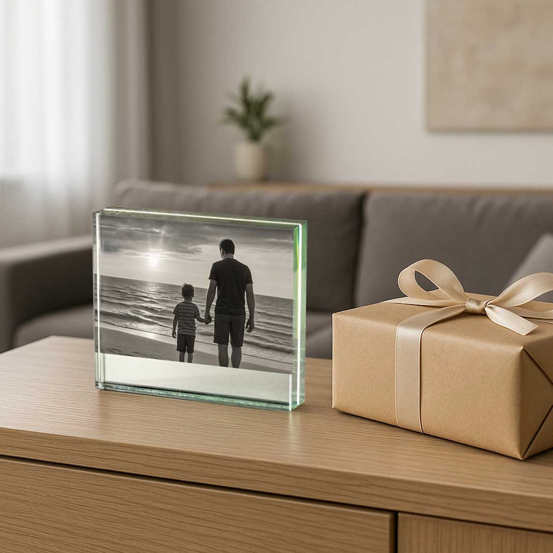 leonardo-linea-cadre-photo-verre-13-x-11-cm-transparent image 5