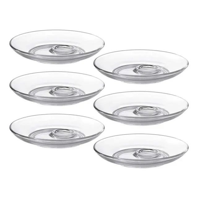 leonardo-senso-soucoupe-verre-12-cm-lot-de-6-transparent image 1