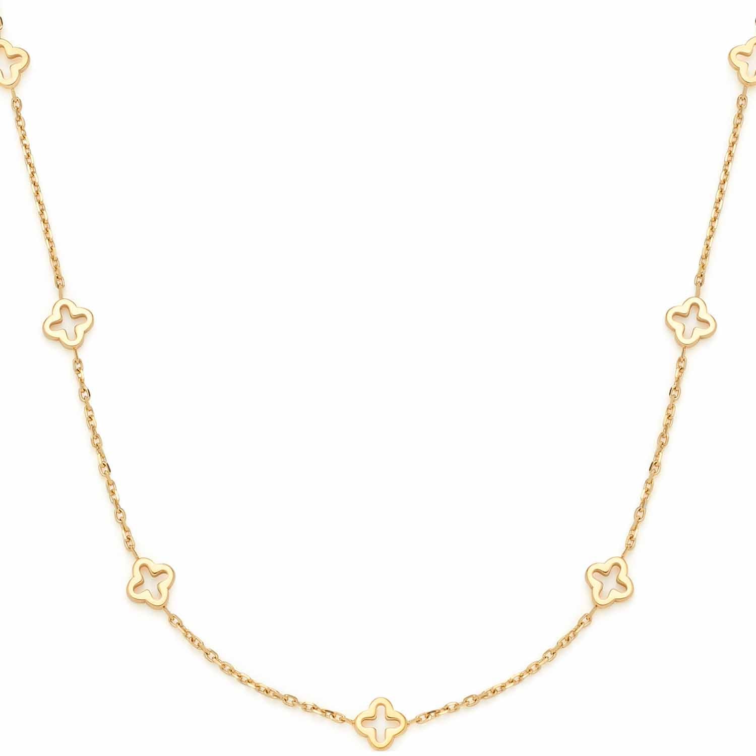 leonardo-janna-collier-femme-or-42-cm-tr-fle image 2