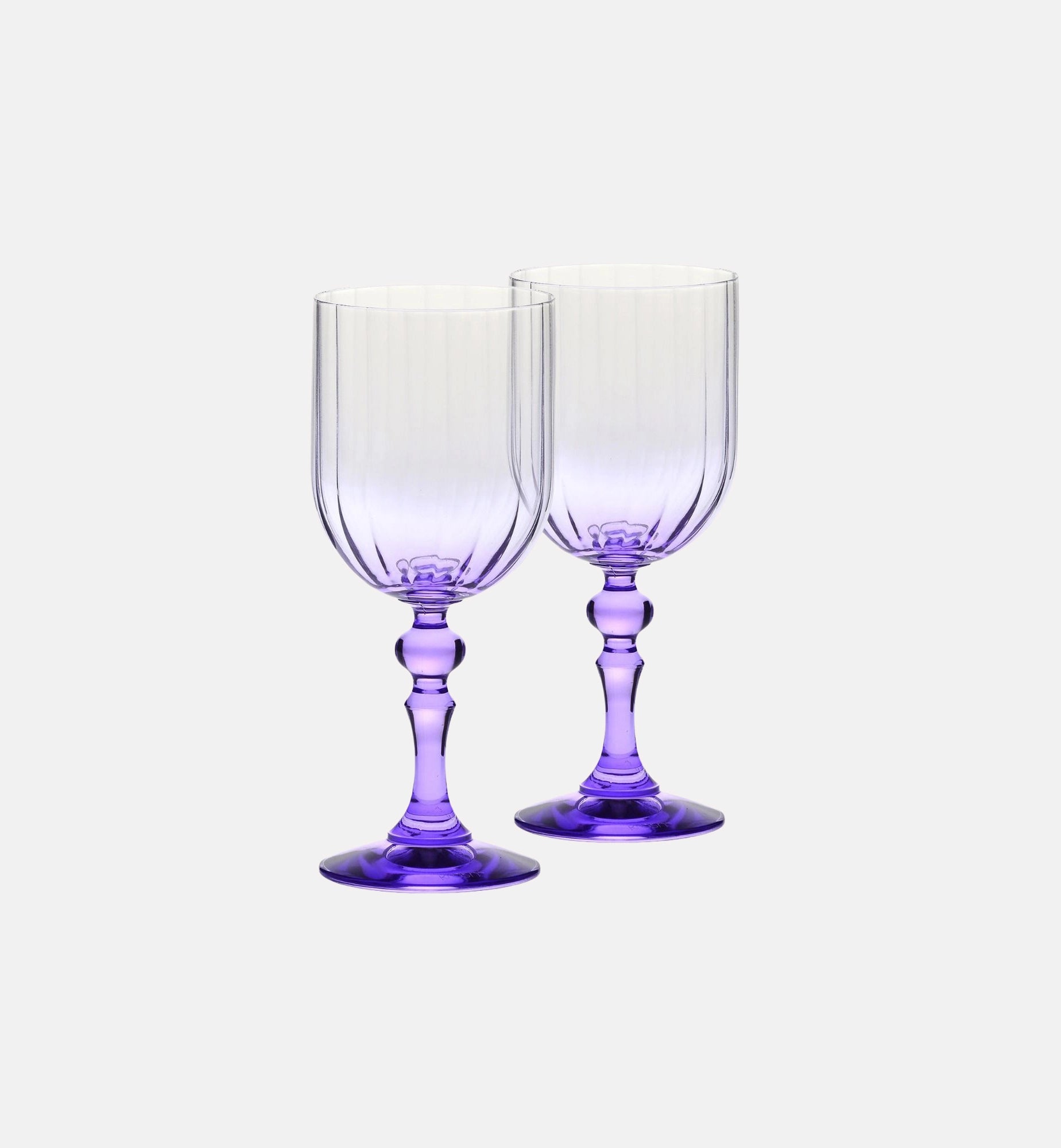 krosno-bubble-300-ml-verre-vin-pied-violet image 2