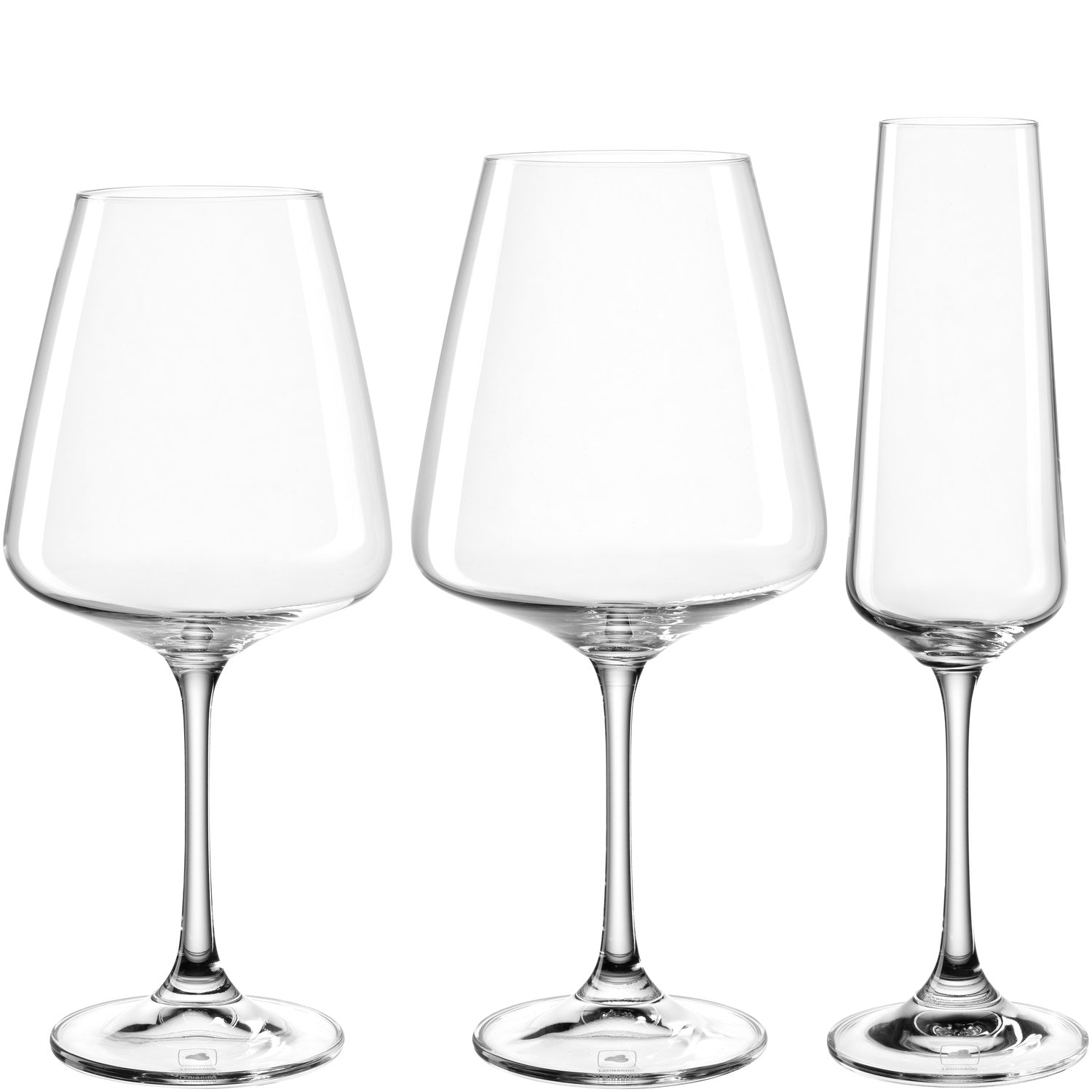 leonardo-paladino-verres-pied-lot-12-transparent image 2