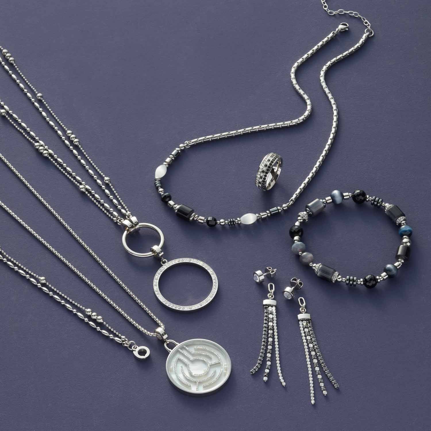 leonardo-ilvi-bracelet-argent-clip-mix-double-rang image 4
