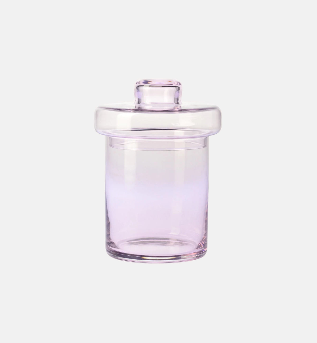 krosno-jars-bocal-rose-quartz-27-cm-avec-couvercle image 1
