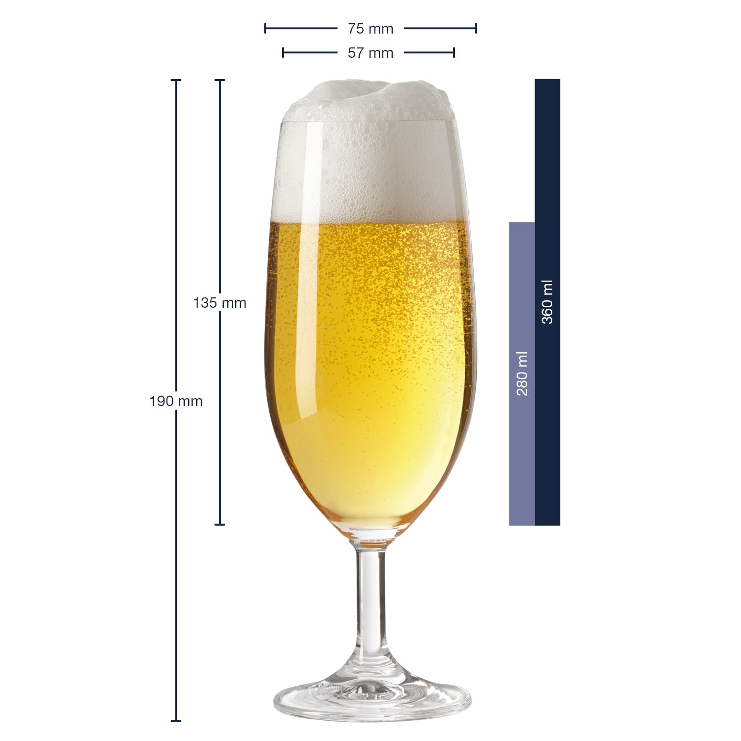 leonardo-daily-verre-bi-re-360-ml-lot-de-6-teqton image 2