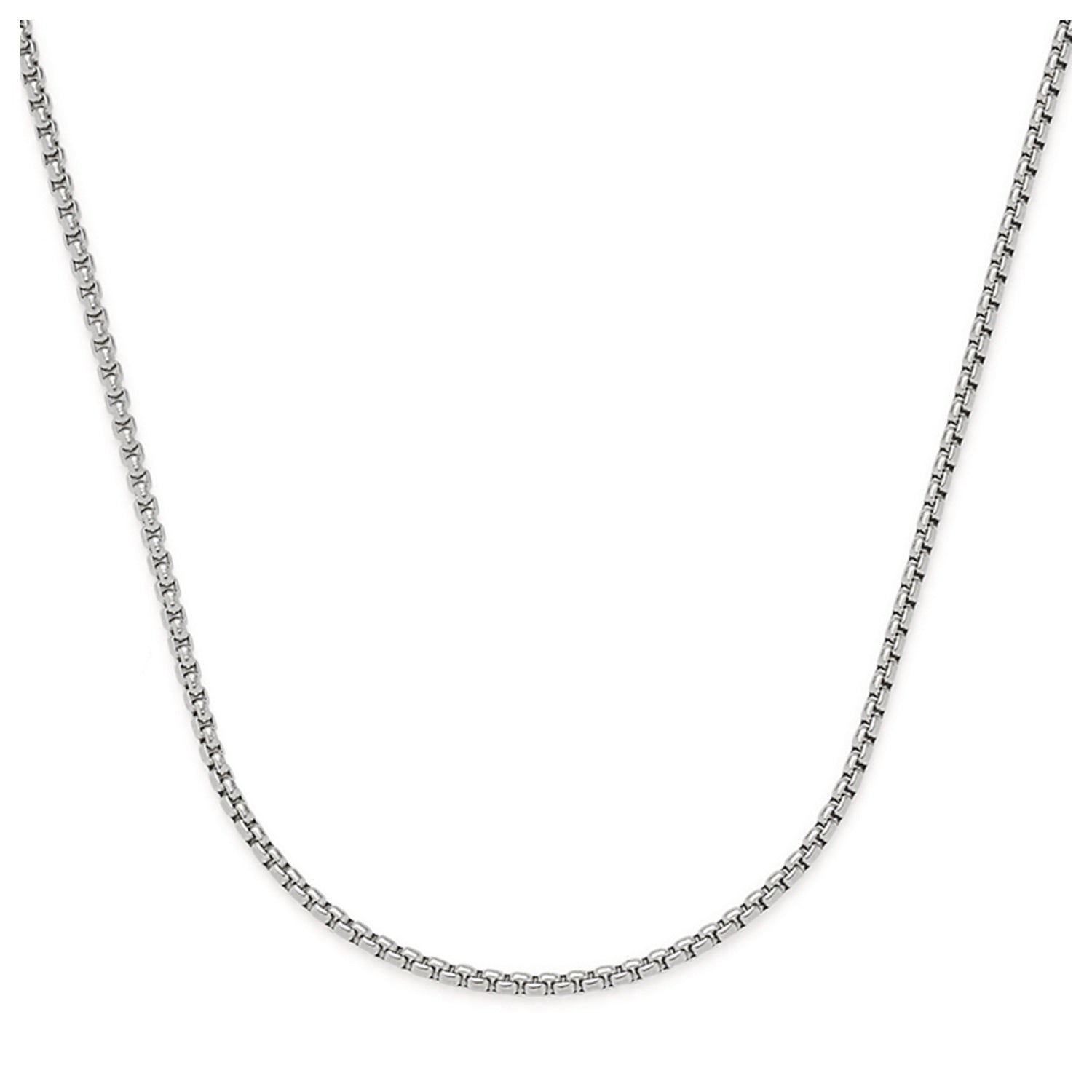 leonardo-liv-collier-argent-90-cm-clip-mix-acier image 2