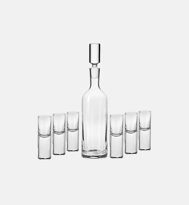 krosno-service-vodka-carafe-750-ml-6-verres-30-ml image 1