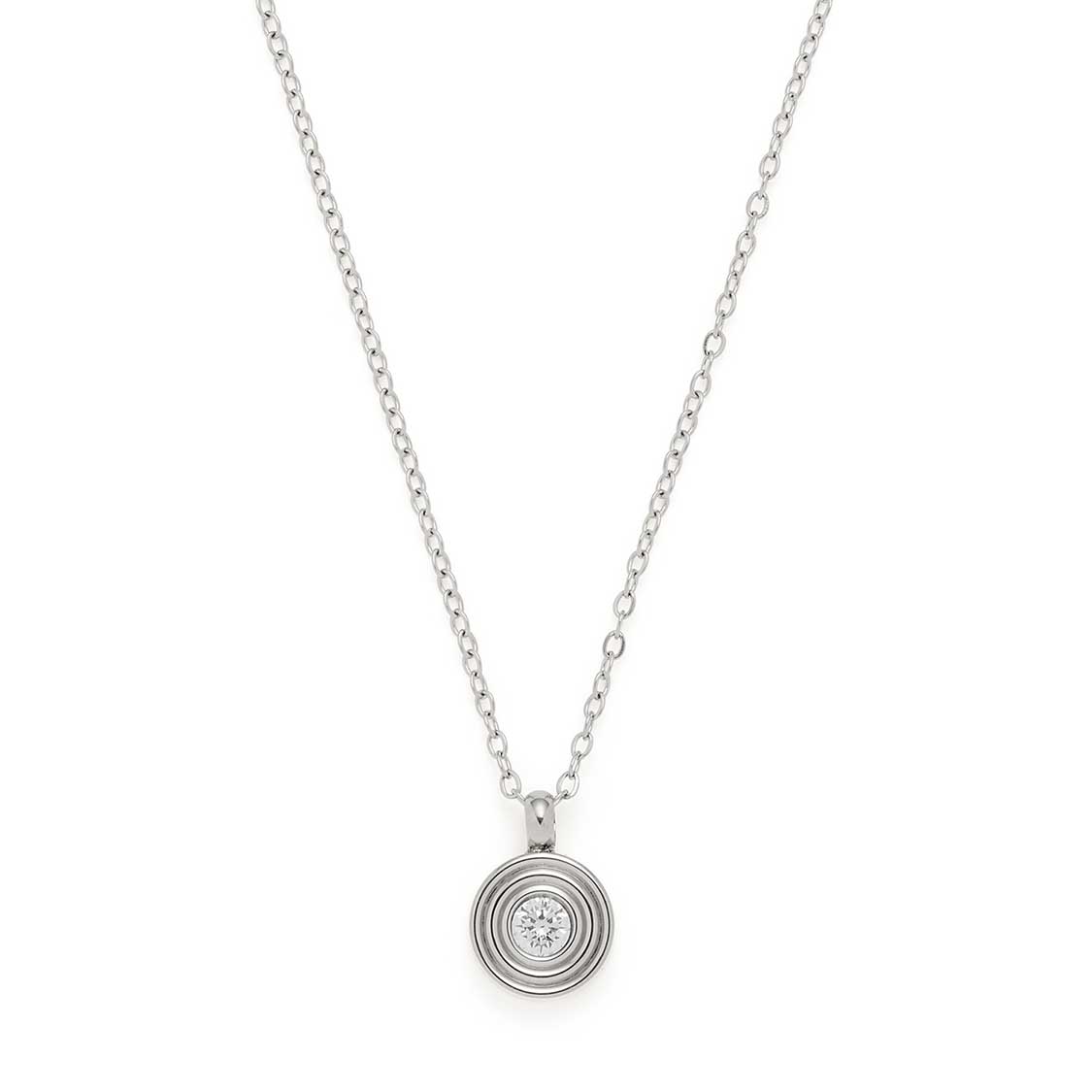 leonardo-isabelle-45-collier-argent-zirconia image 5