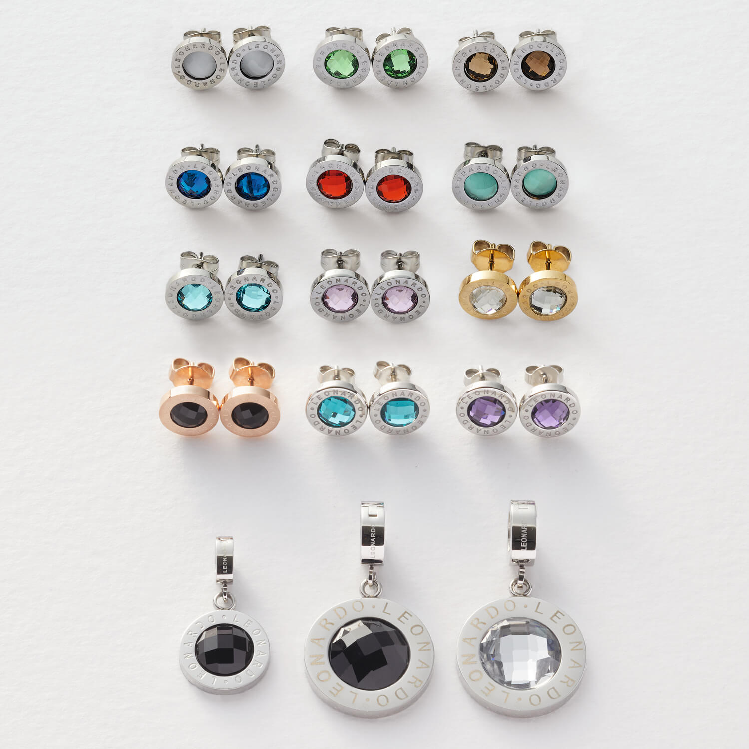 leonardo-matrix-clous-d-oreilles-bleu-clair-acier image 2