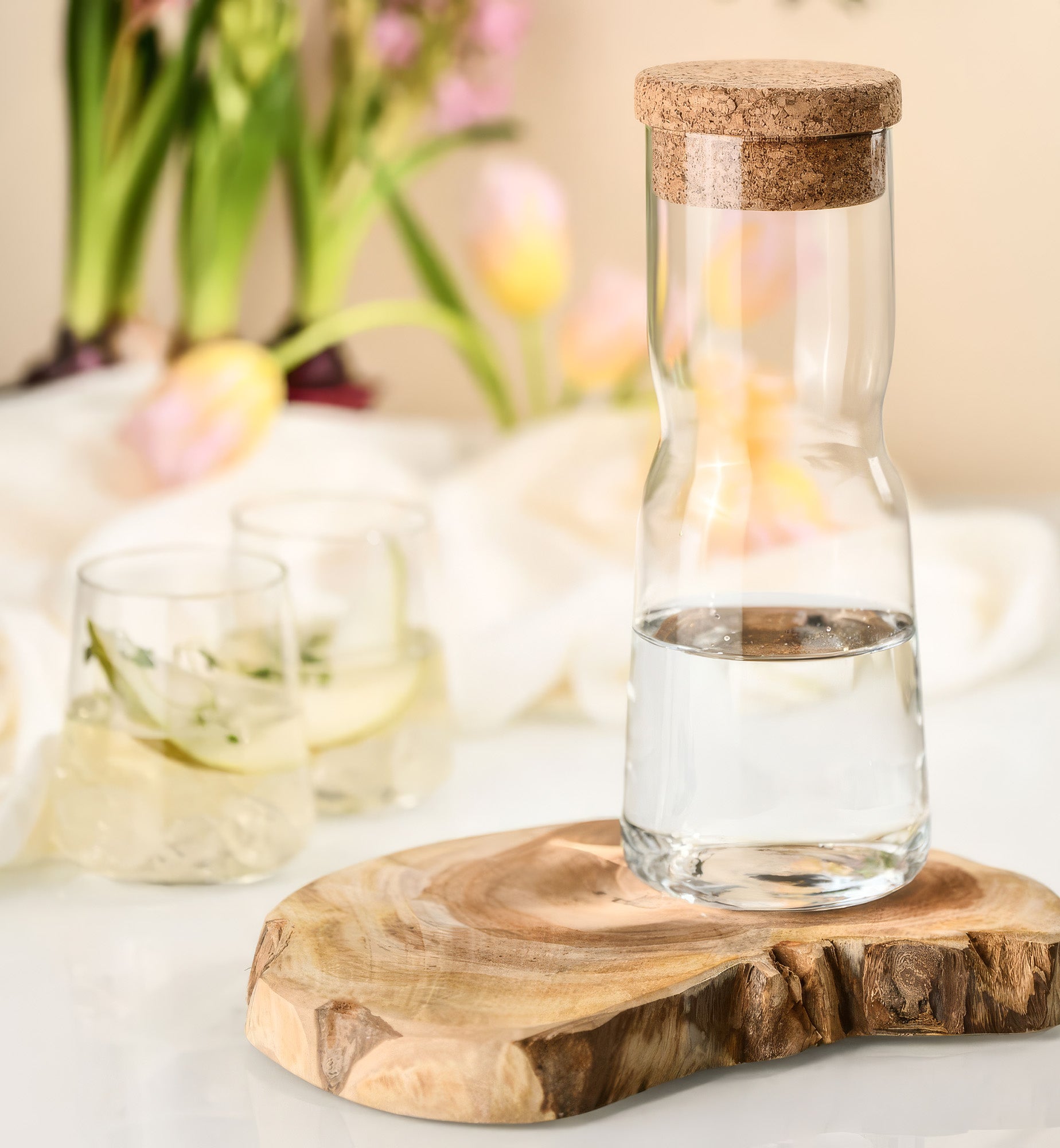 krosno-splendour-carafe-eau-1000-ml-bouchon-li-ge image 2