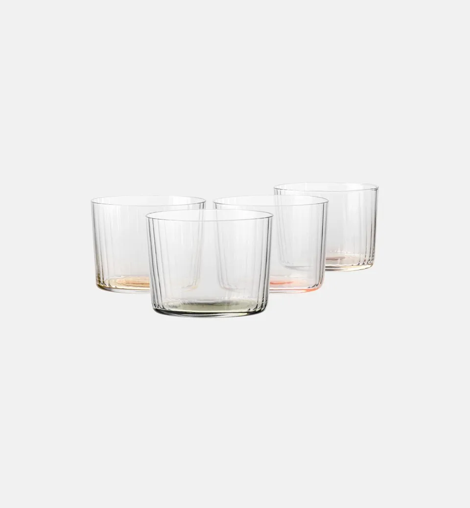 krosno-serving-moments-verrines-230-ml-lot-4-stri-es-couleur image 1