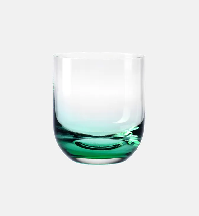 krosno-sunset-360-ml-verre-bas-meraude-fond-pais image 1