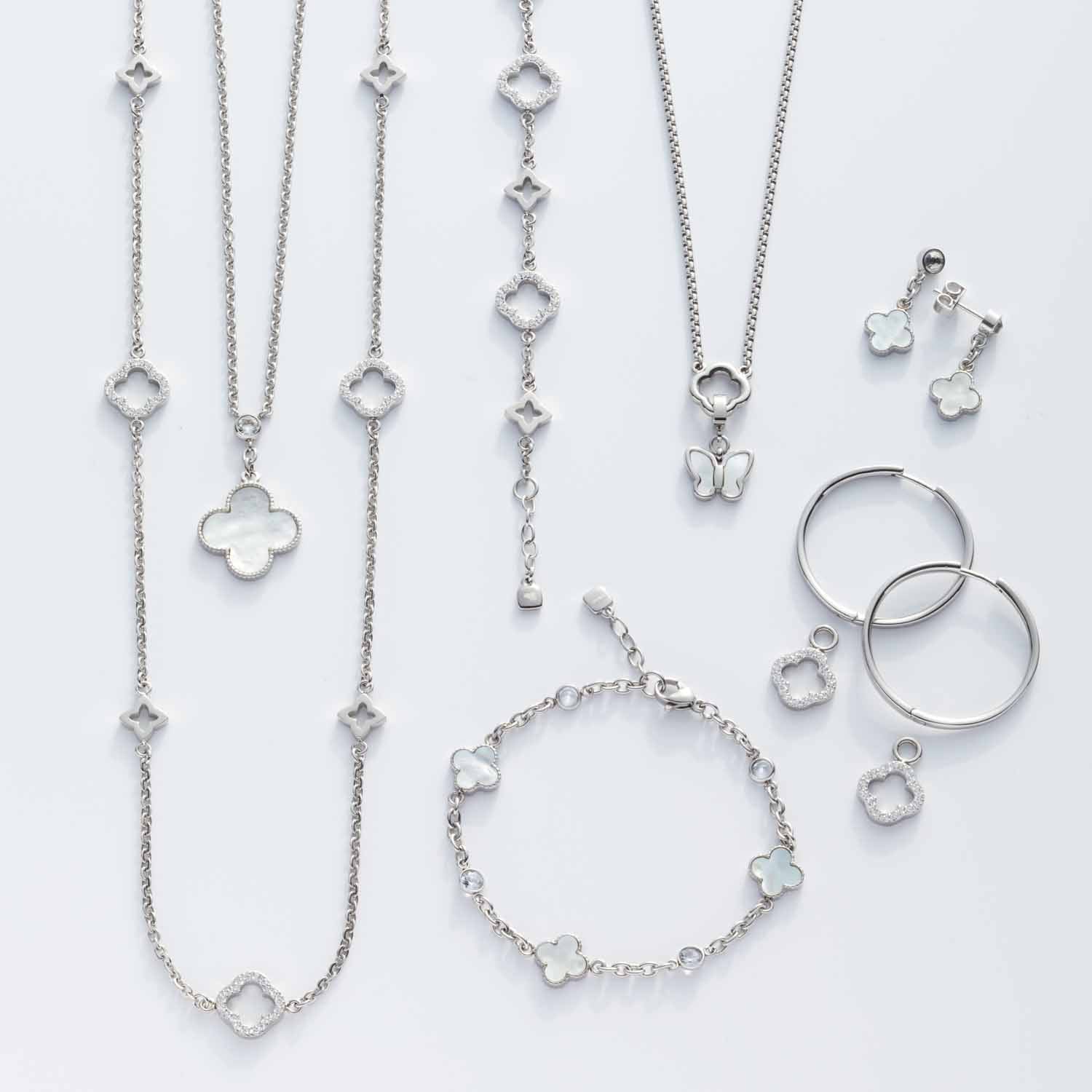 leonardo-bravo-cr-oles-boucles-d-oreilles-argent-brillant image 4