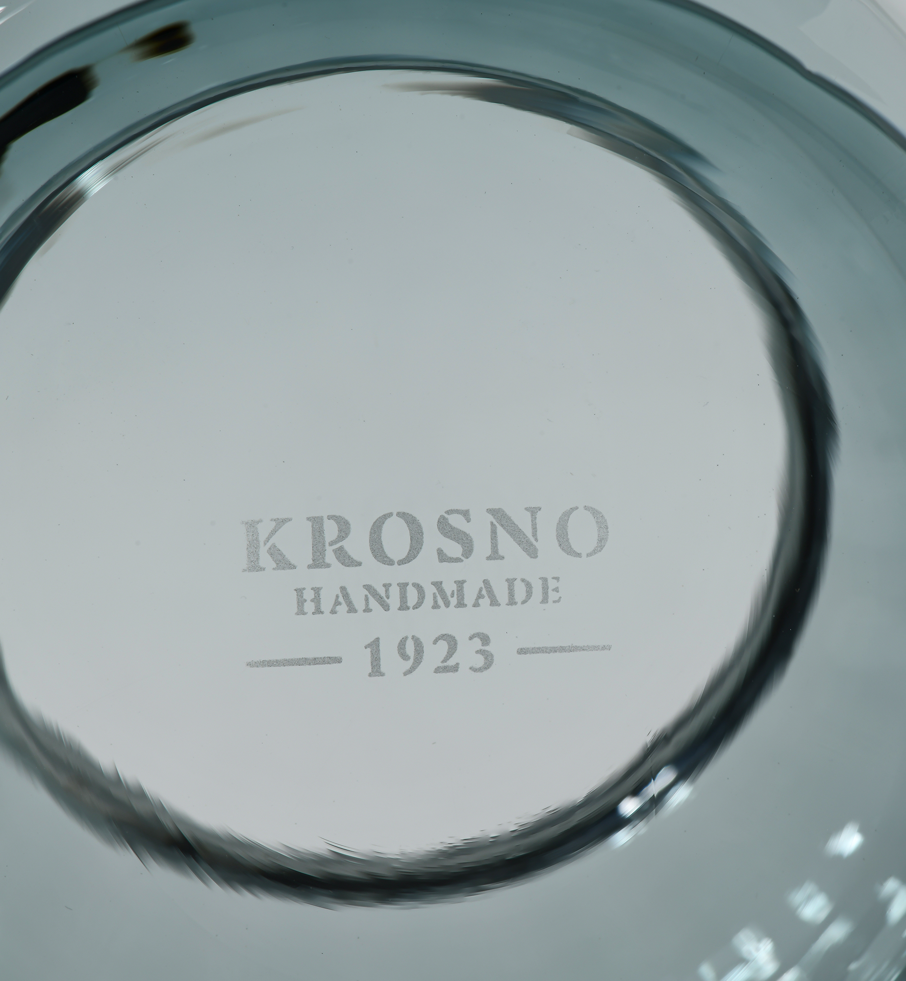 krosno-ballerina-akwamaryn-bougeoir-verre-bleu-12-cm image 4