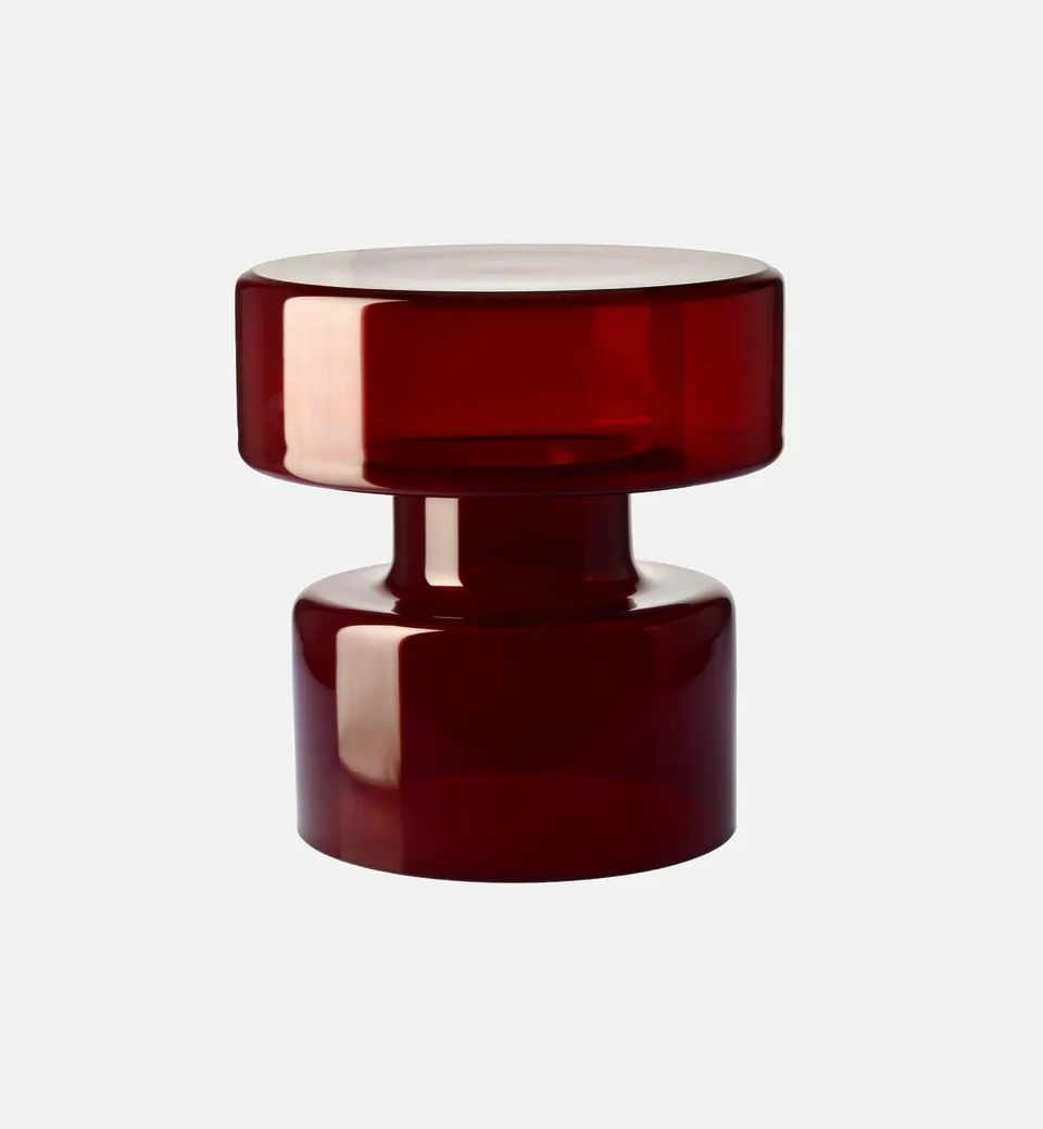 krosno-02-table-basse-verre-ruby-fait-main image 1