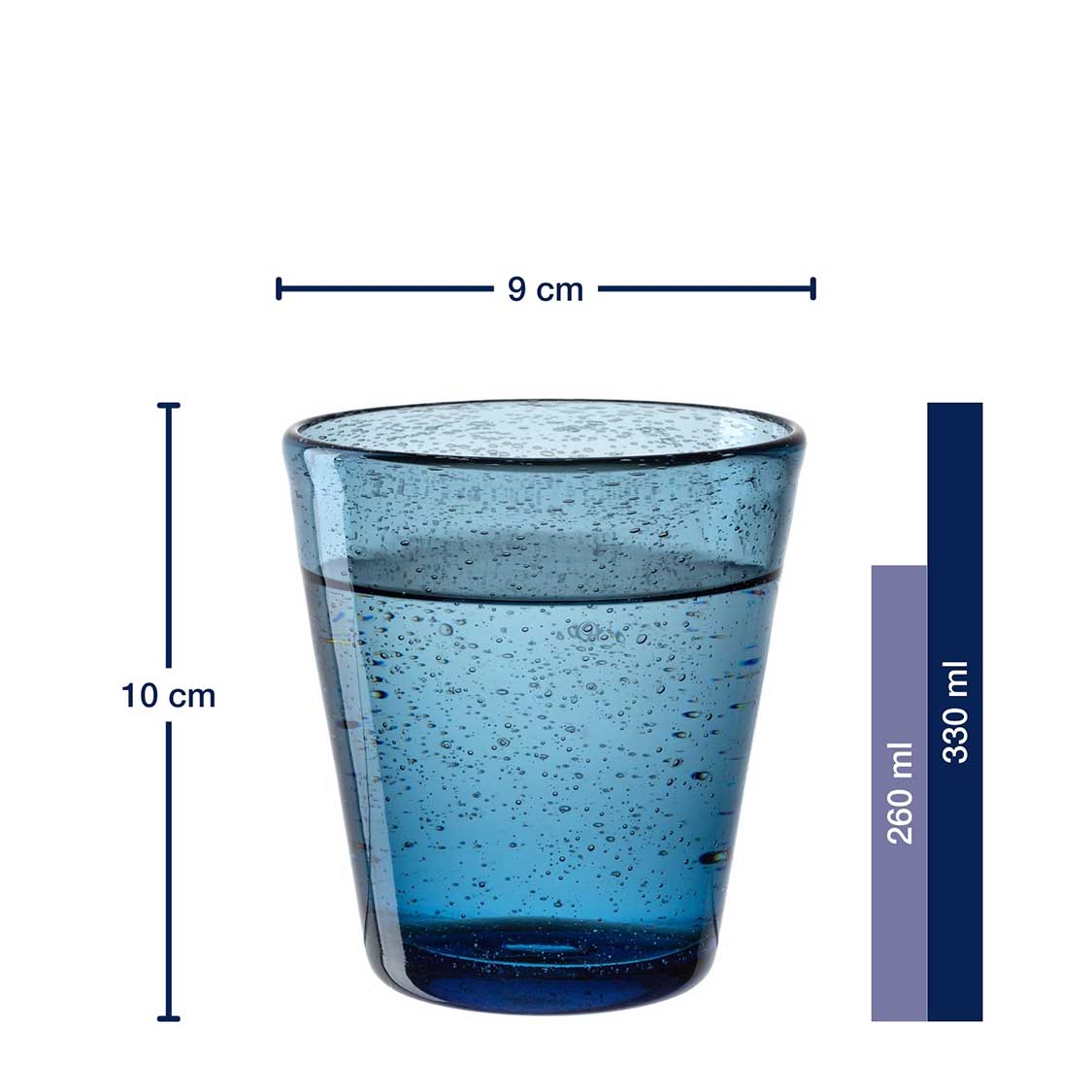 leonardo-burano-verre-330-ml-couleurs-froides-lot-de-4 image 3