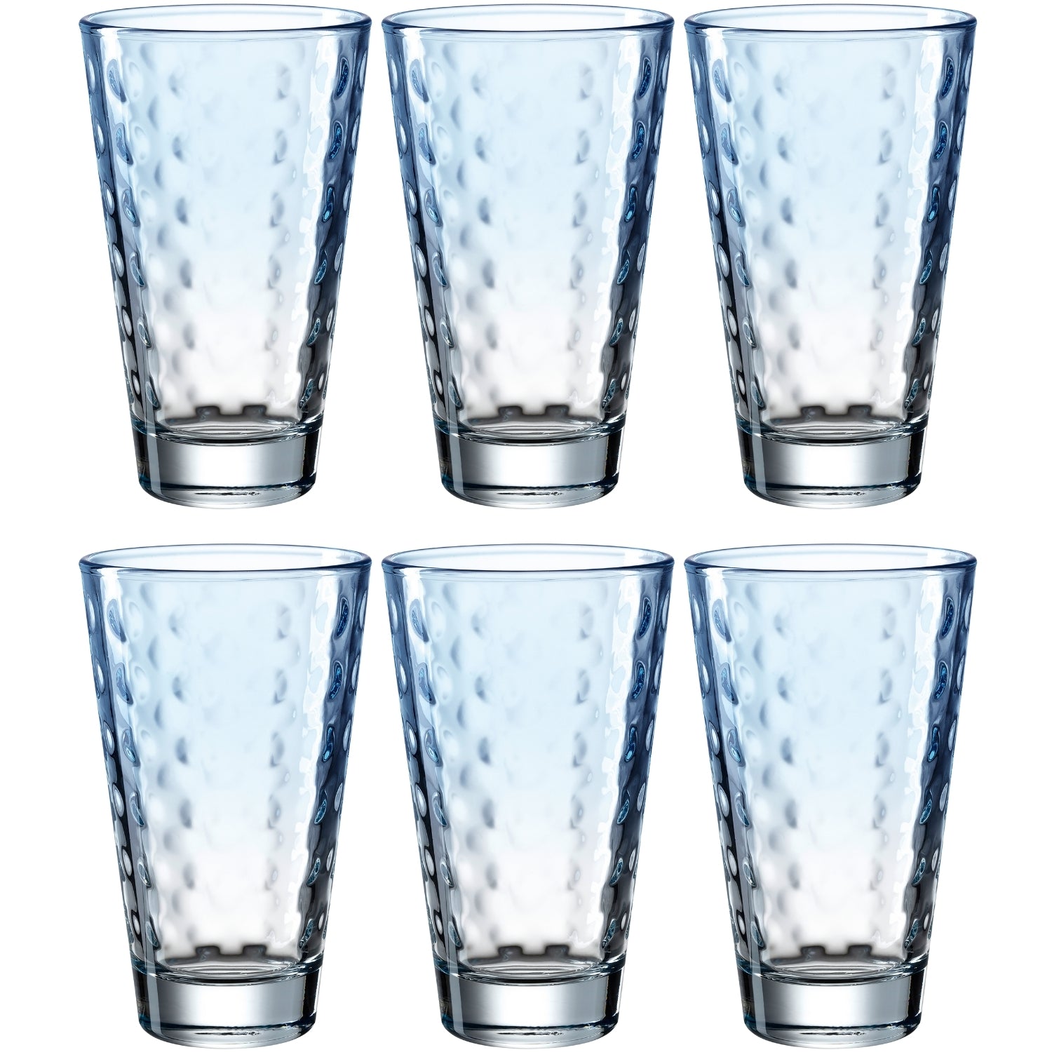 leonardo-optic-verre-bleu-clair-300-ml-lot-de-6 image 1