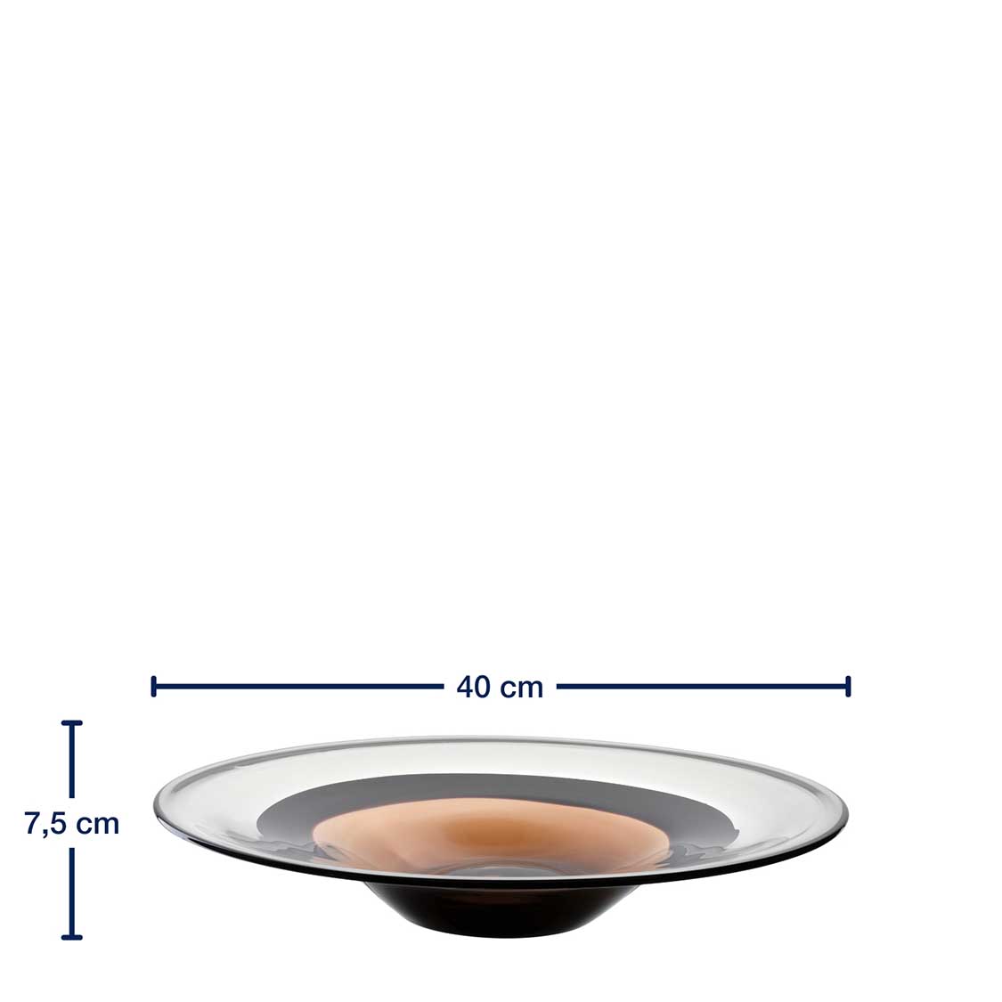 leonardo-corso-sabbia-coupe-d-corative-40-cm-marron image 3