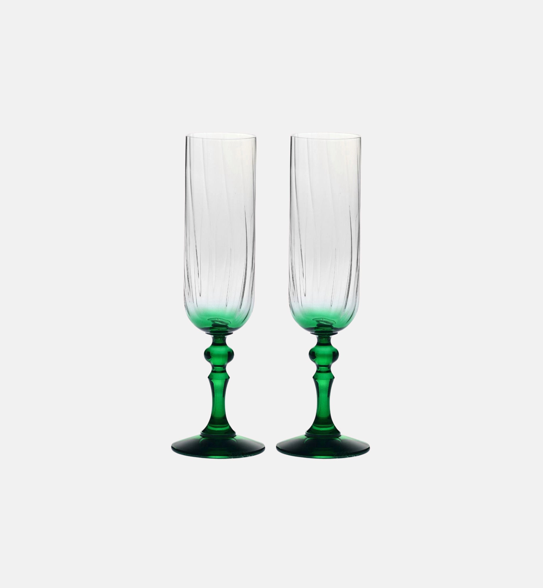 krosno-bubble-fl-te-champagne-vert-fonc-200-ml-stri-e image 2