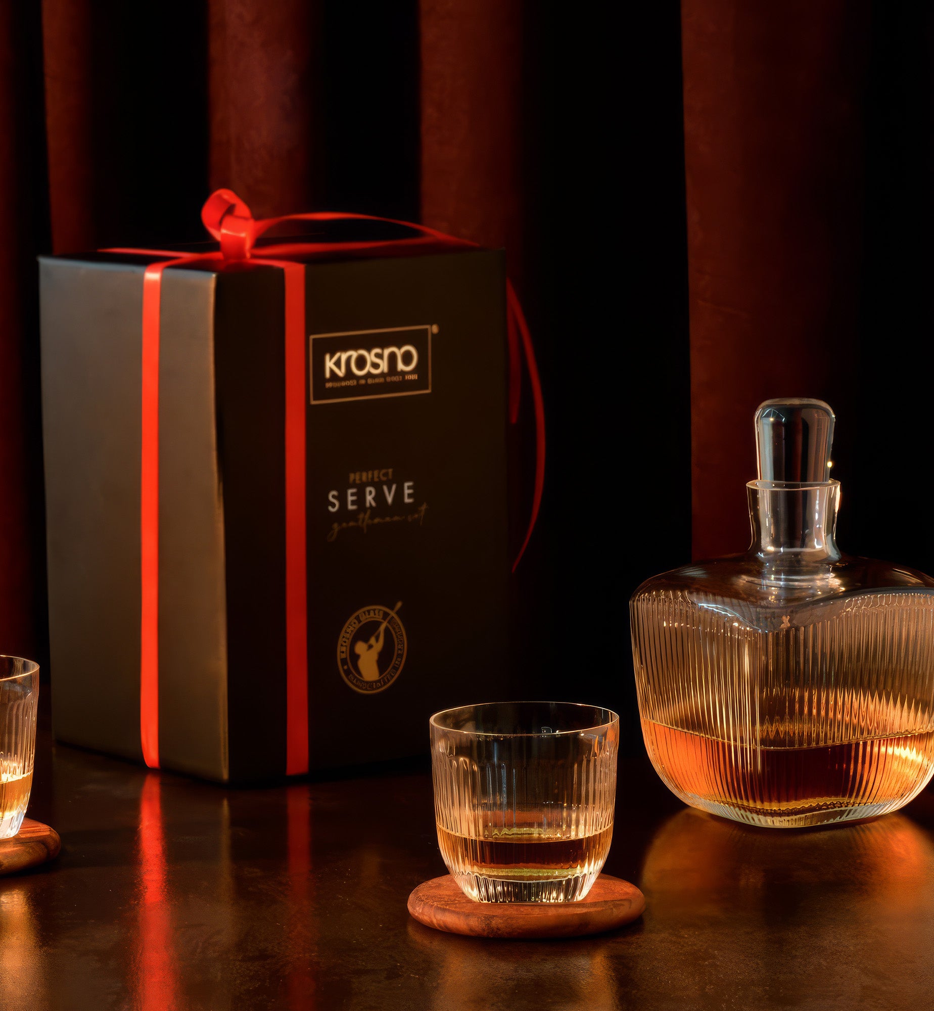 krosno-gentleman-coffret-whisky-carafe-2-verres-stri-s image 5