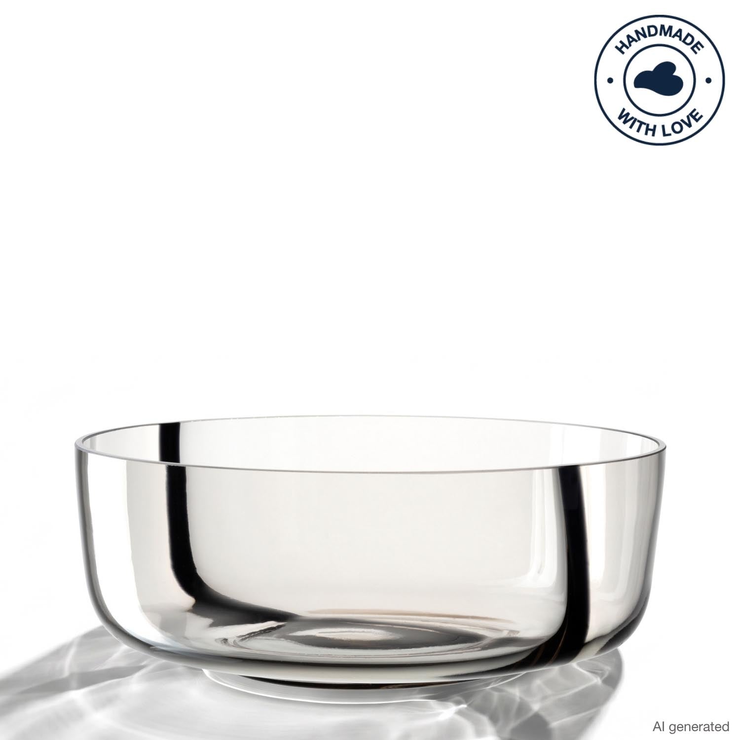leonardo-alveo-coupe-en-verre-26-cm-taupe image 1