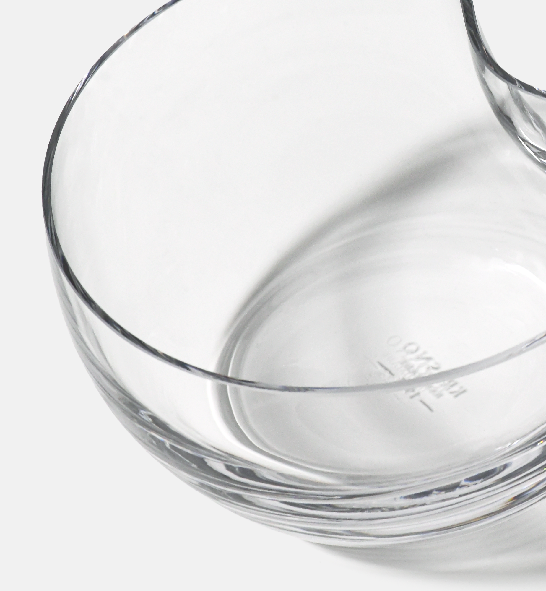 krosno-flow-saladier-bol-cristal-20-cm-transparent image 4