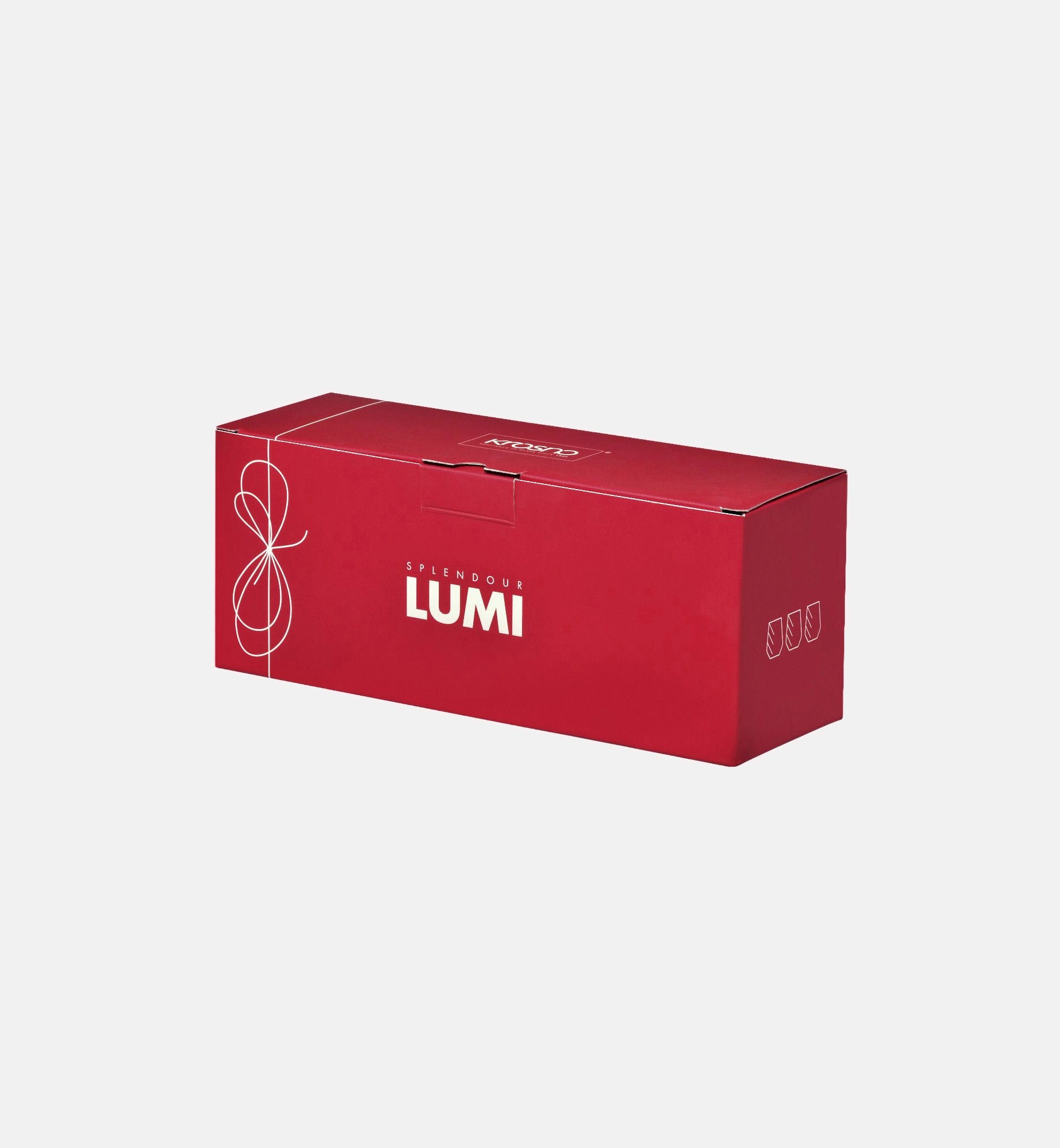 krosno-lumi-verre-eau-400-ml-stri-torsad image 6